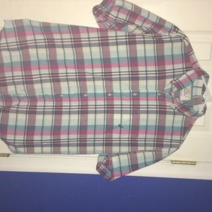 multi colored Nautica collared button down shirt